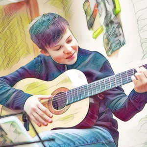 Уроки акустической гитары для детей